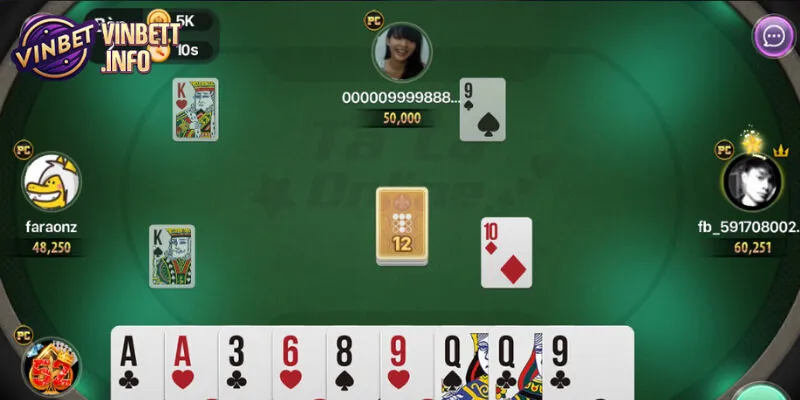 Game bài Vinbet cung cấp nhiều loại trò chơi với mức cược phù hợp