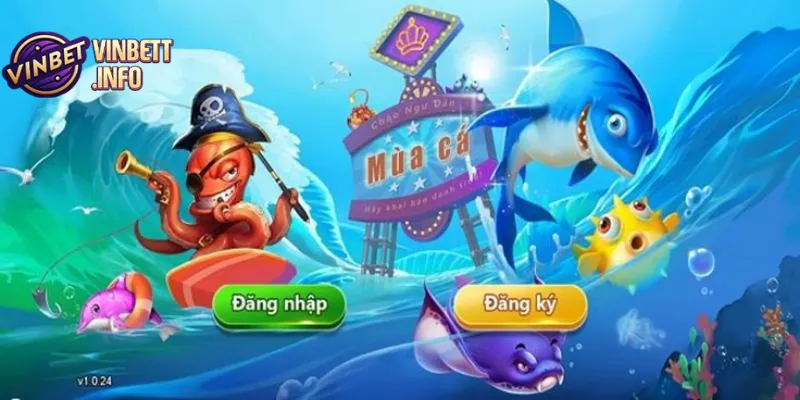 Các loại cá trong trò chơi đều có giá trị thưởng khác nhau